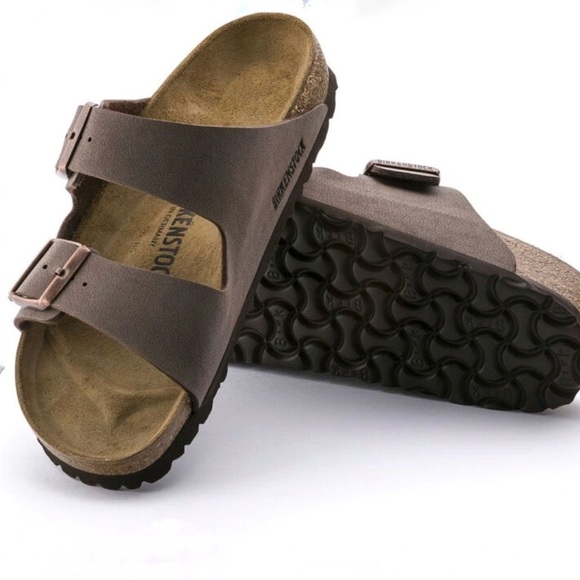 Birkenstock Taupe Arizona 2 Strap Sandals sz 39 - Picture 2 of 15